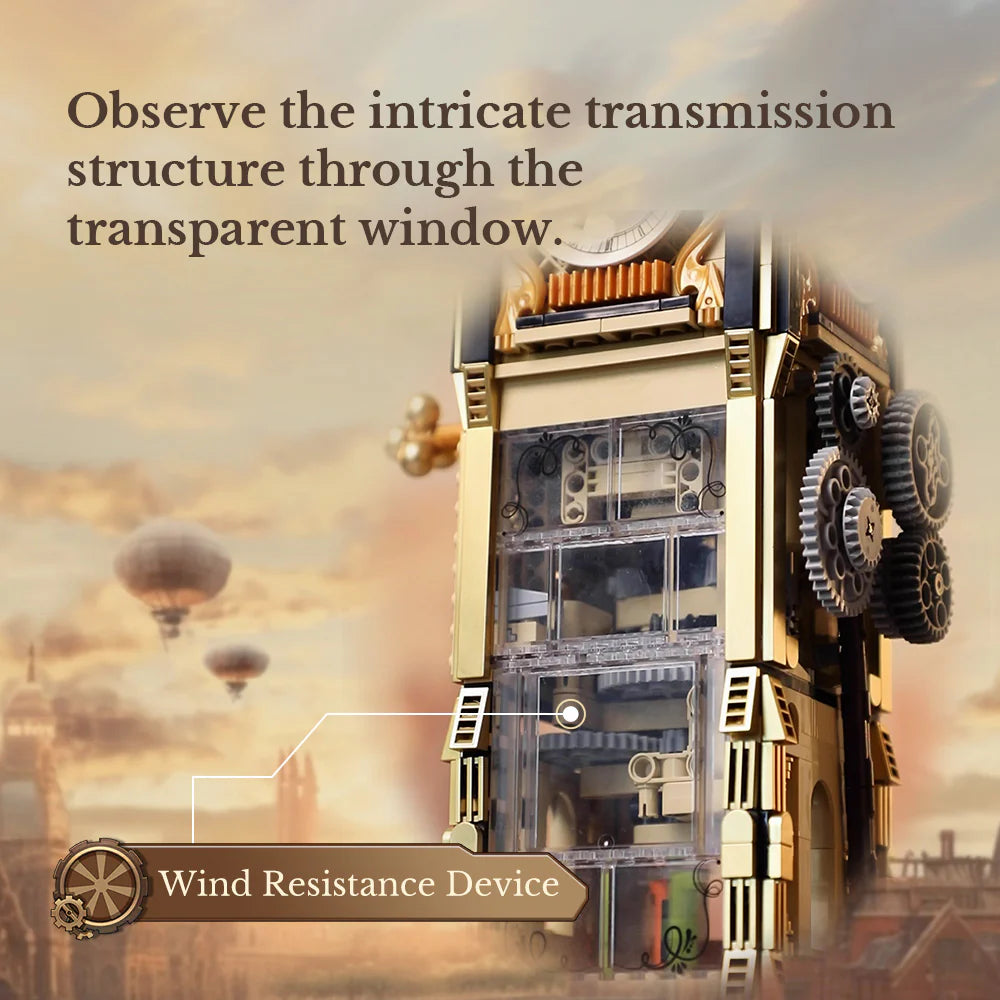 Steampunk Clock Tower Park